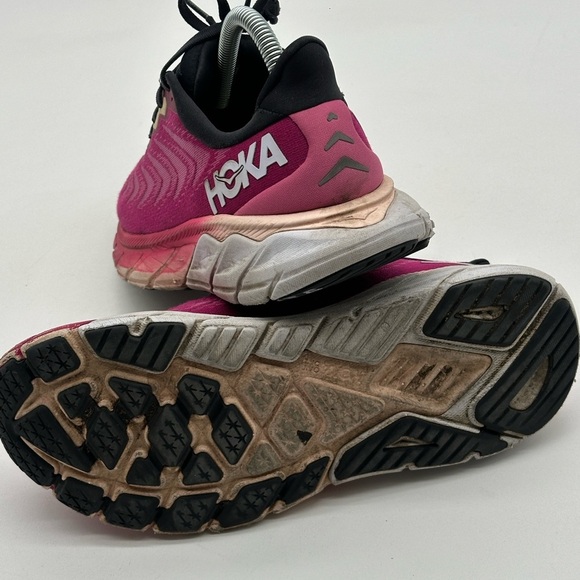 Hoka one one arahi 6 fuchsia pink Running sneakers Shoes 1123195 FFIR womens 8 - Picture 10 of 13